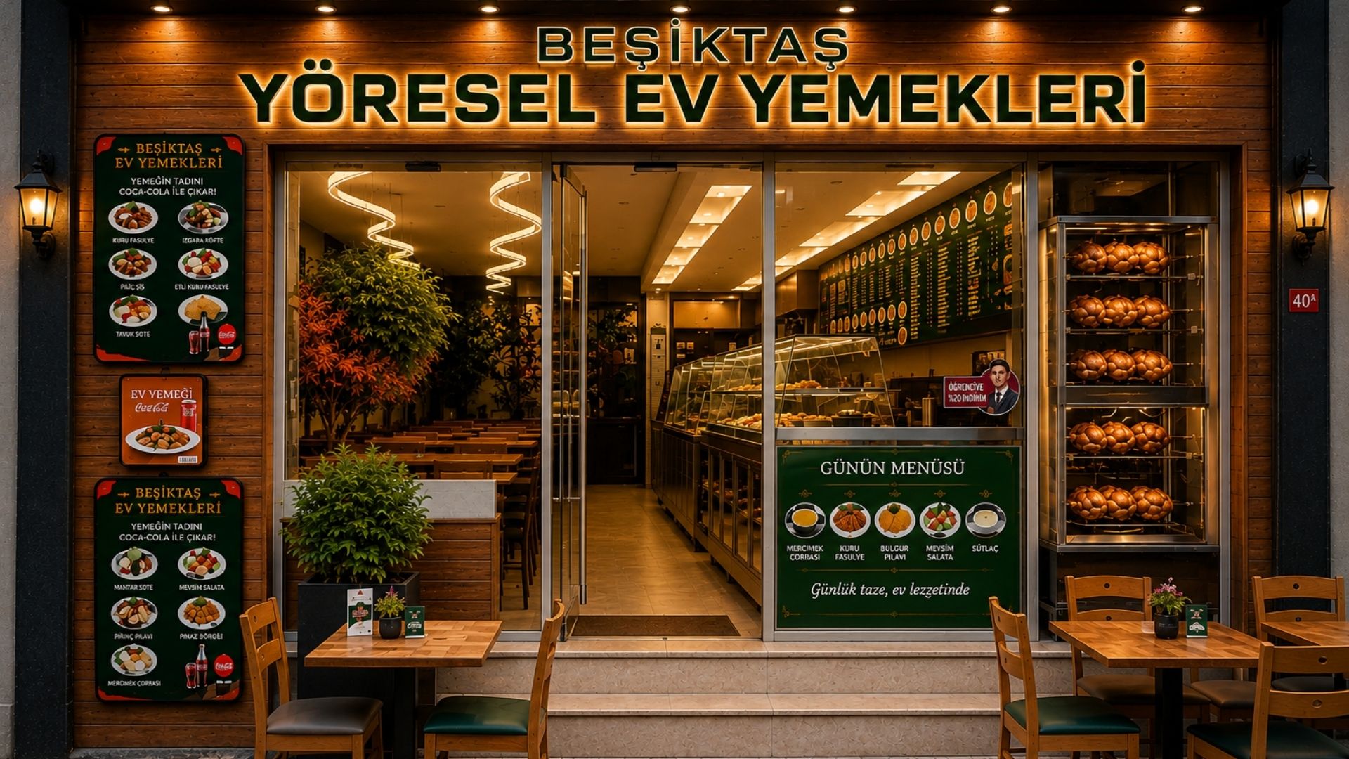 Beşiktaş Yöresel Ev Yemekleri dış cephesi