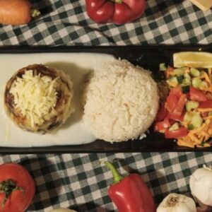 Beşamel Soslu Sebzeli & Tavuklu Sultan Kebabı
